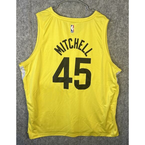 Utah Jazz Donovan Mitchell 3XL Men's Fanatics '45' Basketball Jersey - Picture 2 of 10